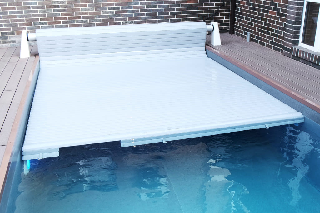 Volet de piscine en pvc