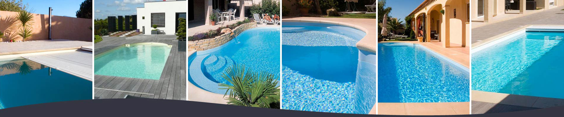 Bande photo de piscines